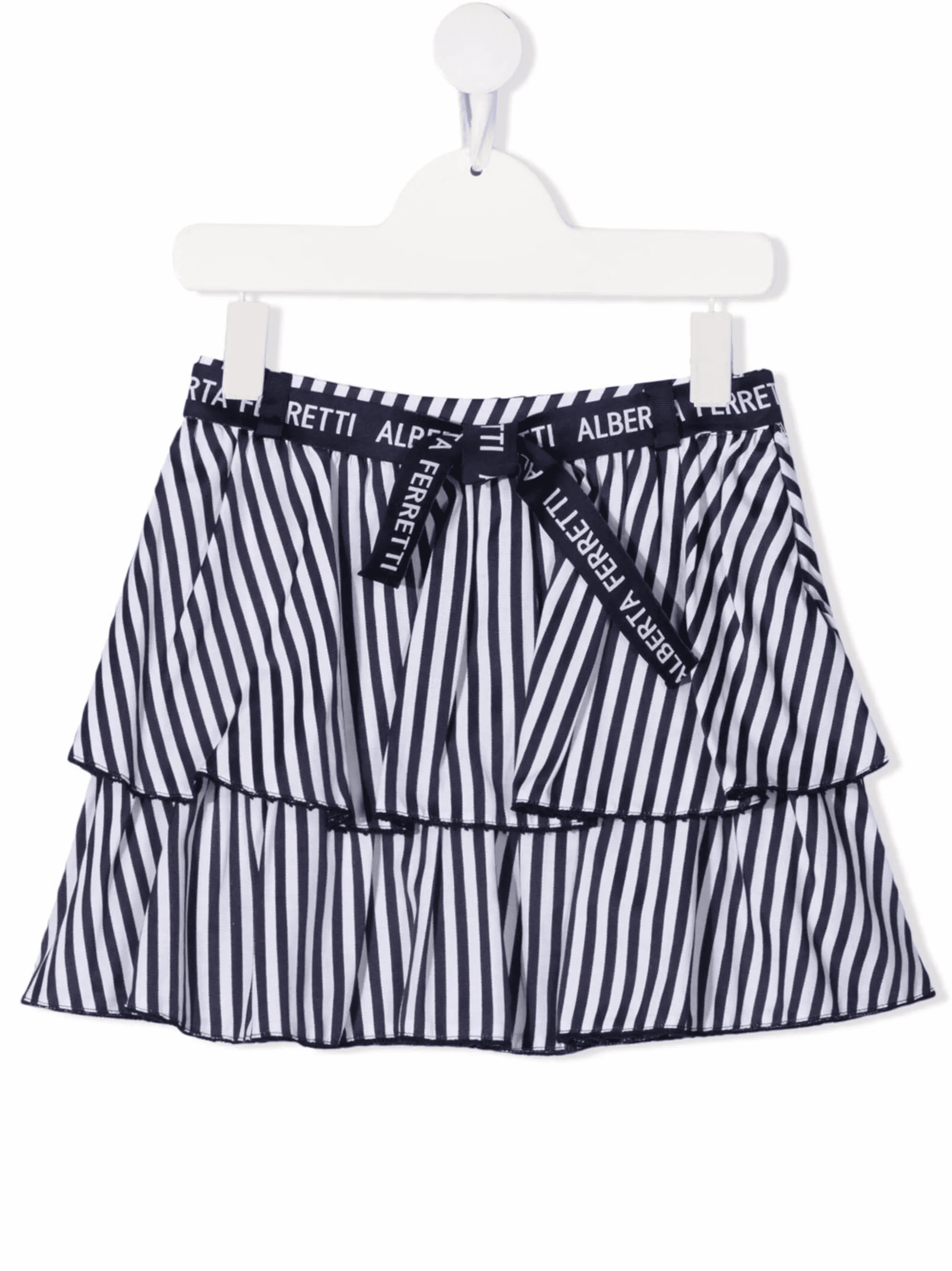 striped tiered skirt - Image 1