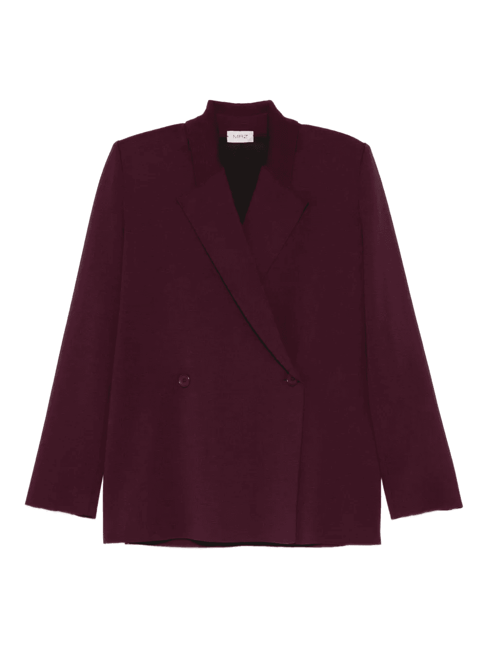 double-breasted virgin wool blazer - Image 1