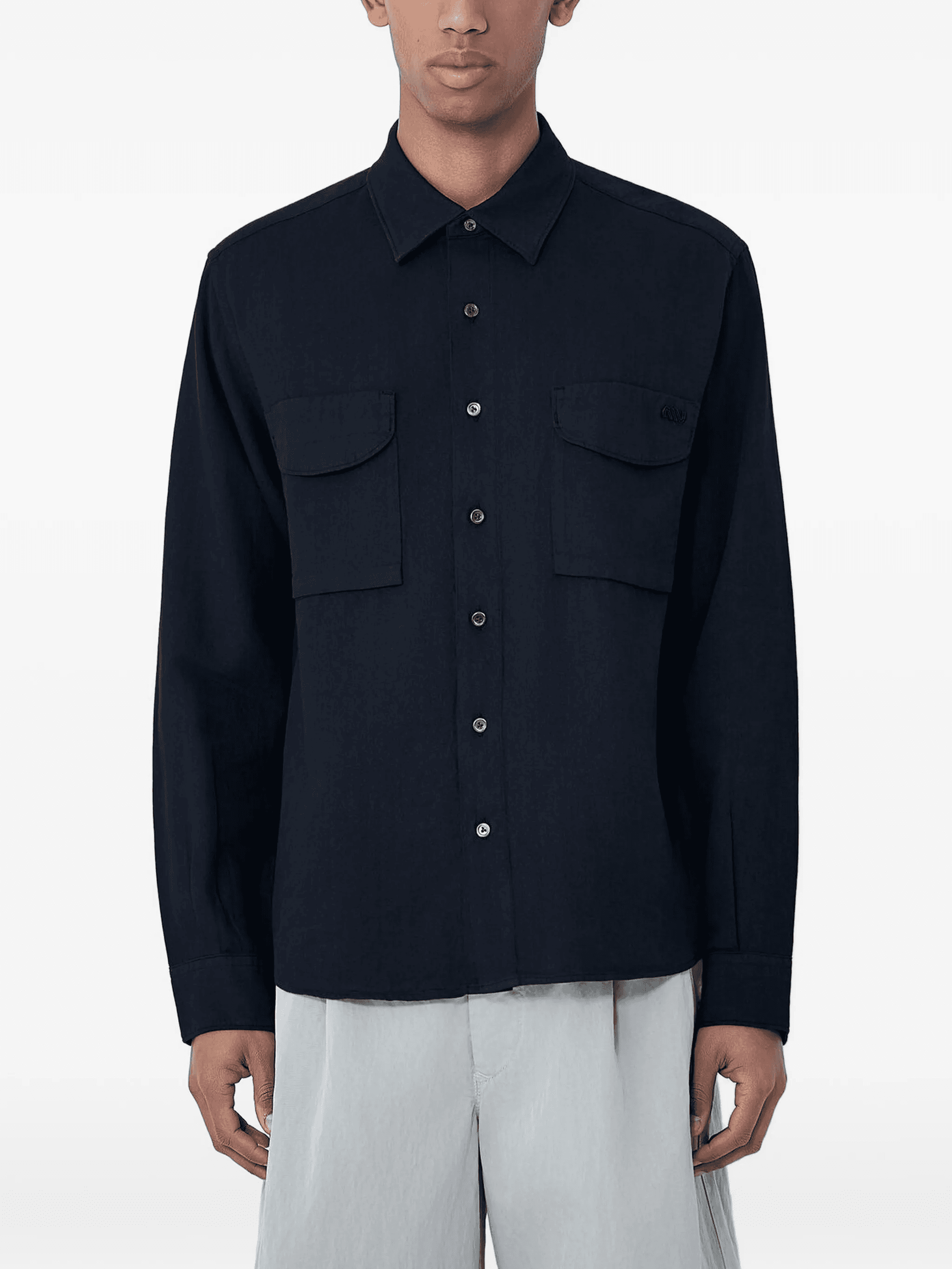 chest-pockets shirt - Image 1