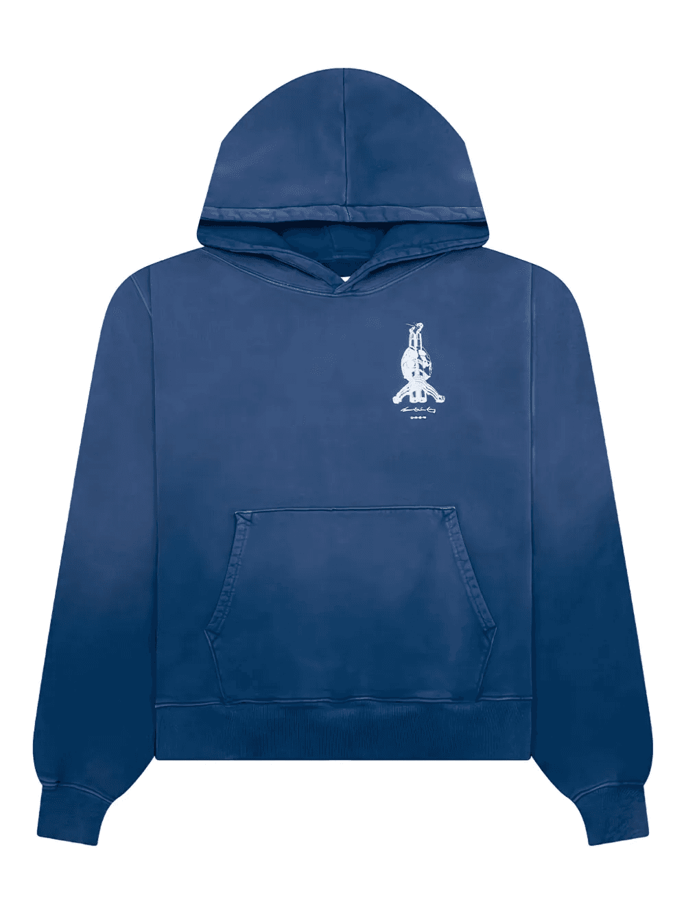 Bones skull hoodie - Image 1