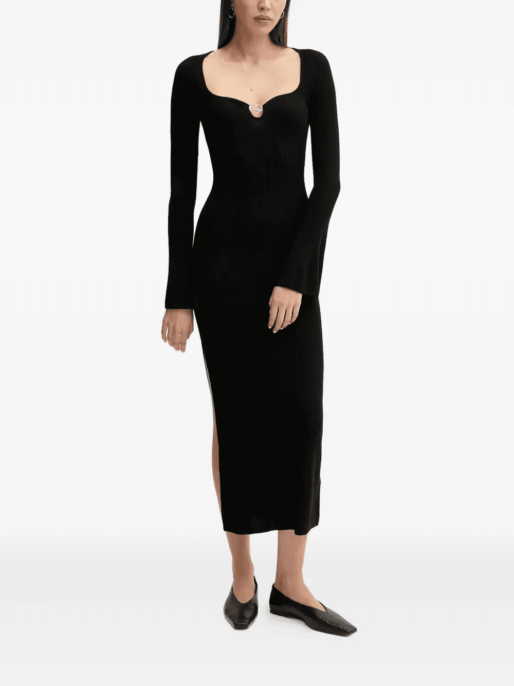 heart-detail dress - Image 1