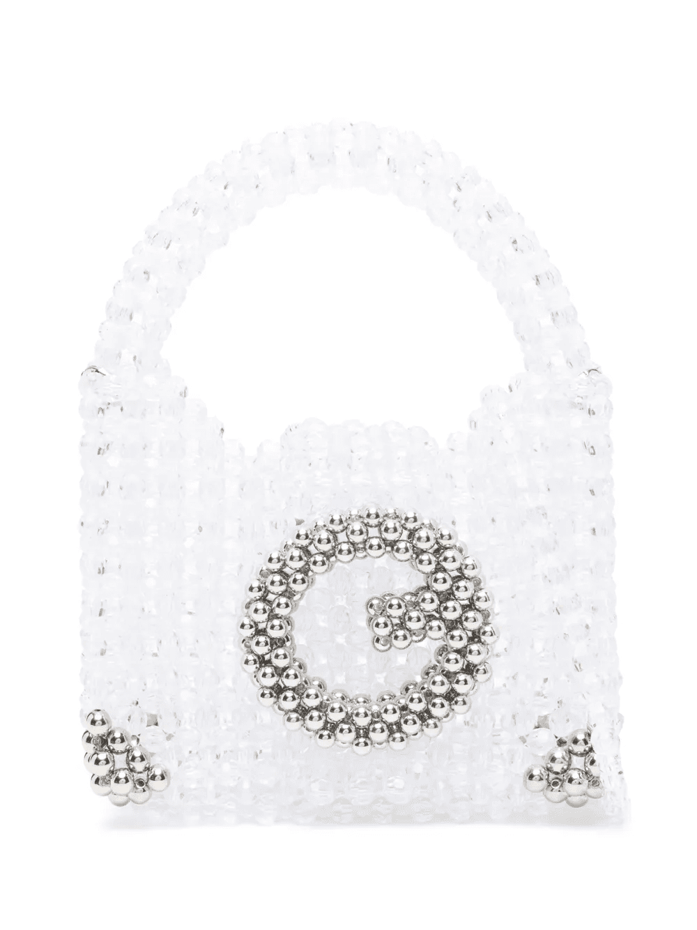 bead-embellished tote bag - Image 1
