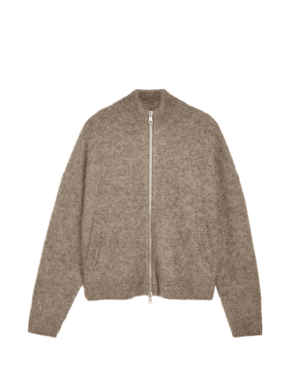 zip-up cardigan - Image 1