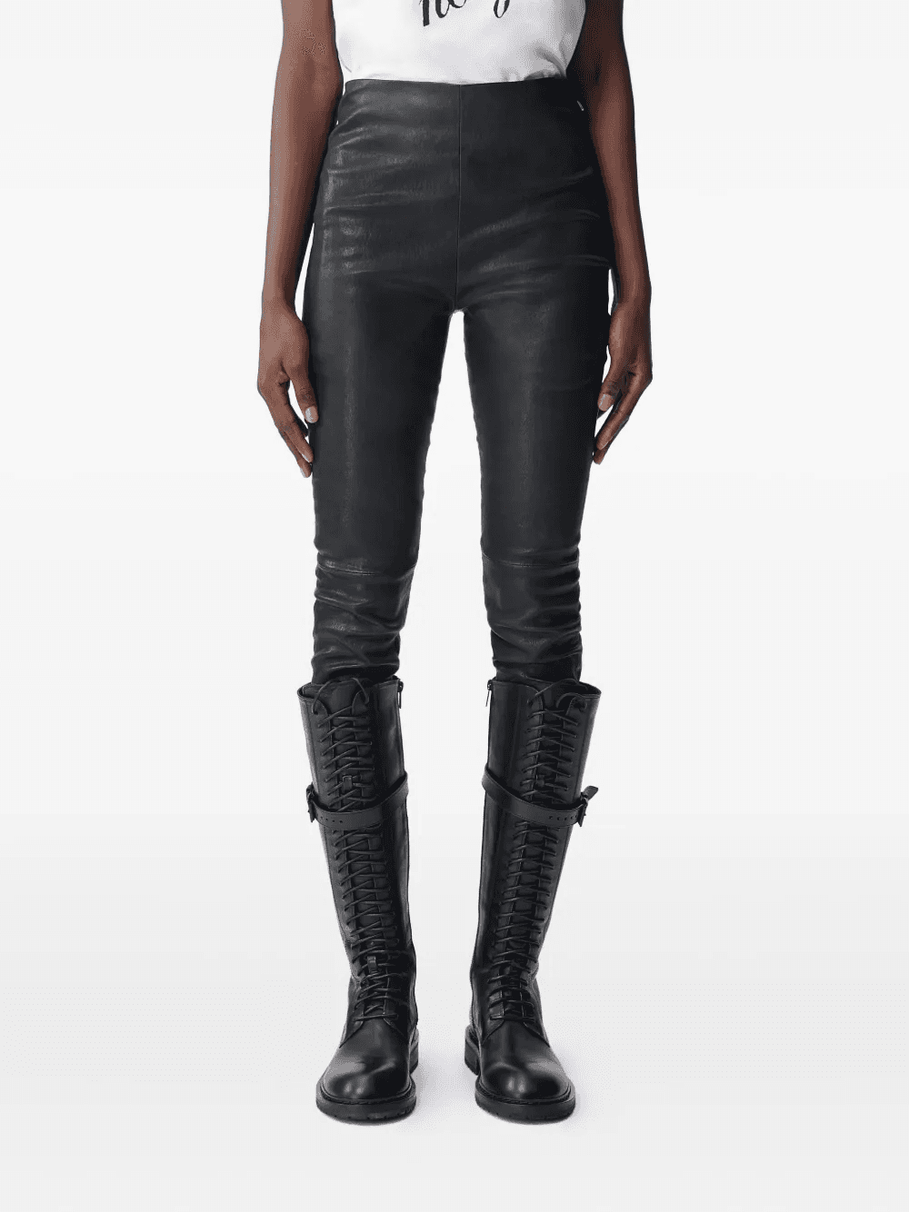 Florence leather leggings - Image 1