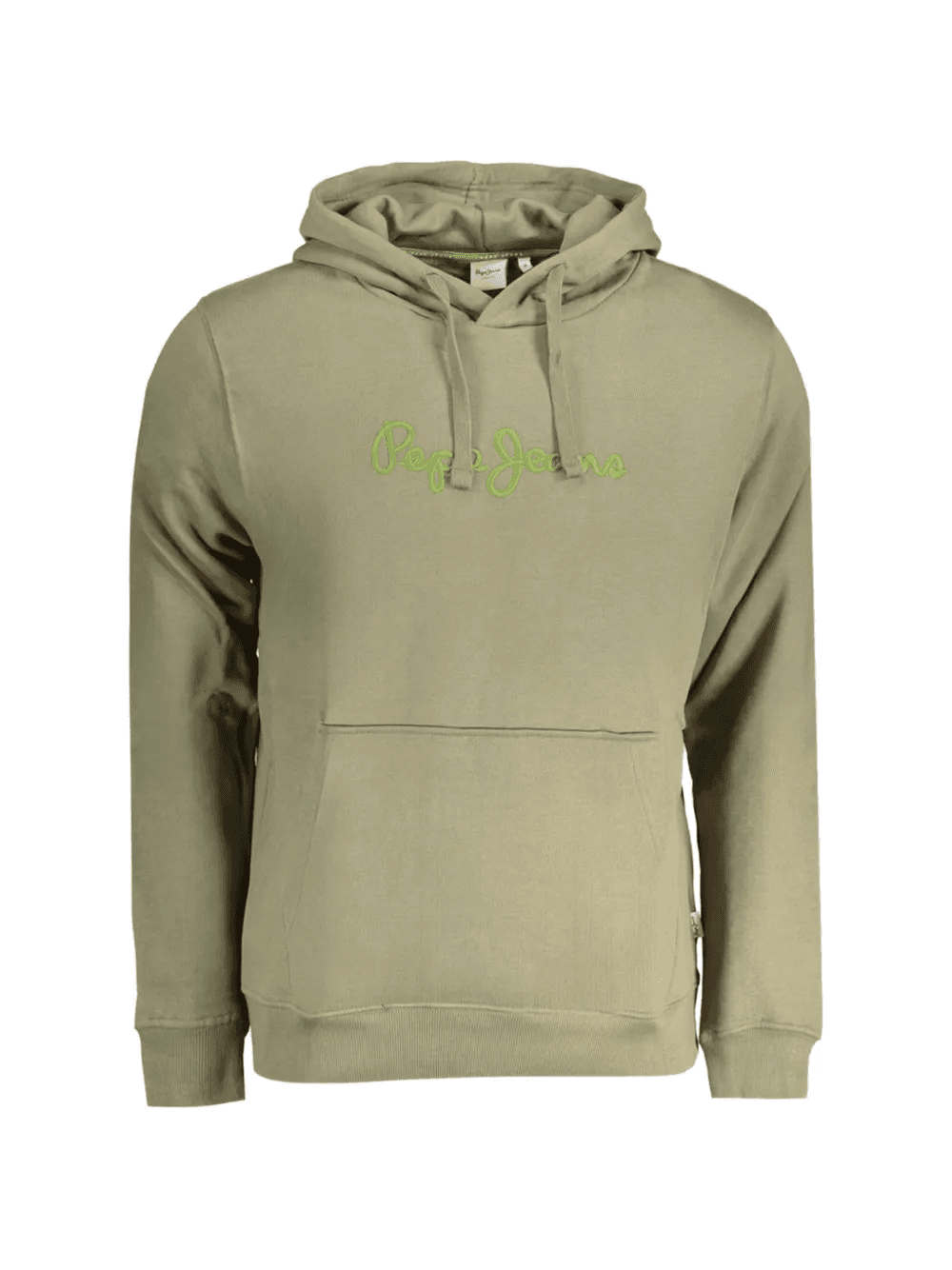 logo-embroidered cotton hoodie - Image 1