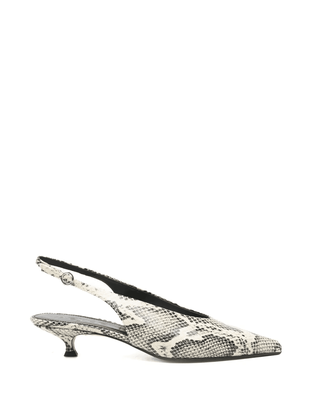 Camila snake-print slingback pumps - Image 1