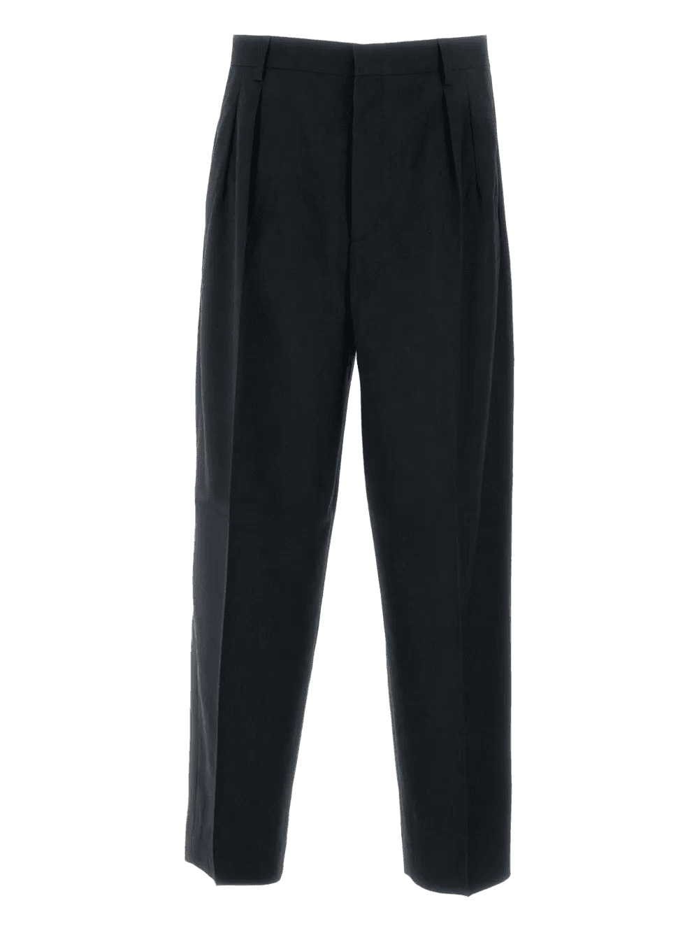 pleated straight-leg trousers - Image 1