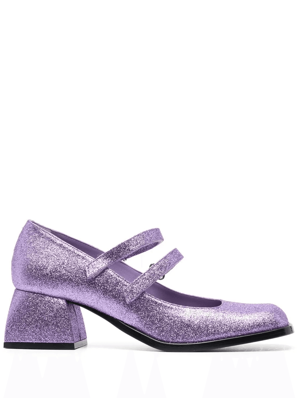 Bacara 55mm glitter mary-jane shoes - Image 1
