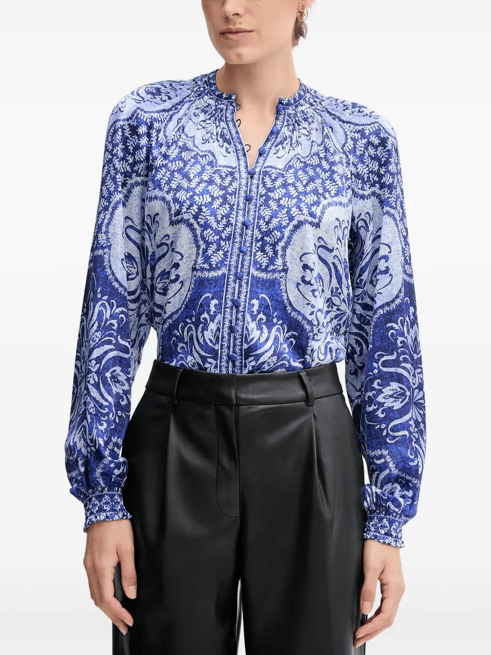 Marianna printed button top - Image 1