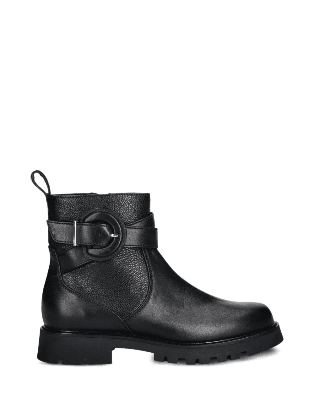 buckled side-zip ankle boots - Image 1