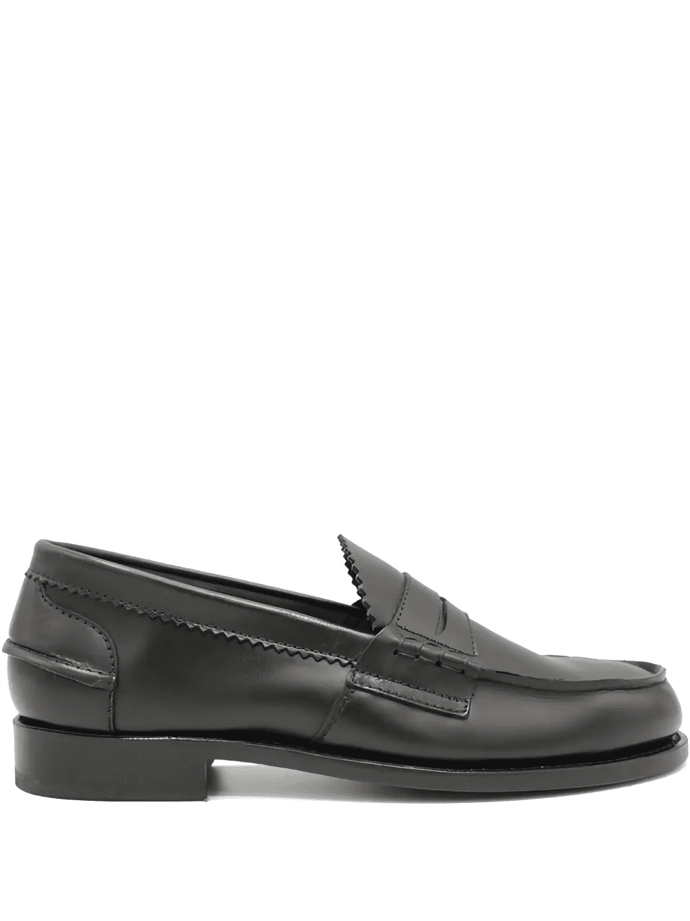 penny leather loafers - Image 1