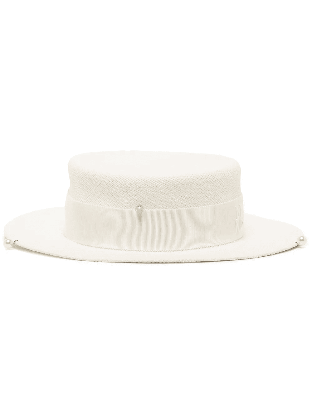chain strap boater hat - Image 1