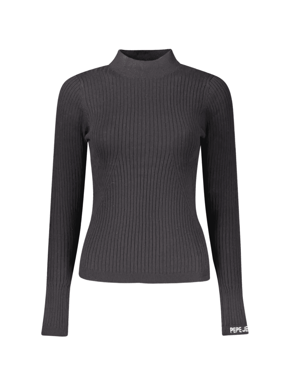 ribbed-knit turtleneck sweater - Image 1
