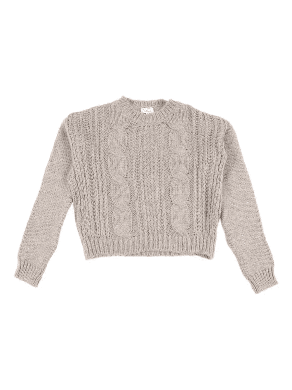 cable-knit sweater - Image 1