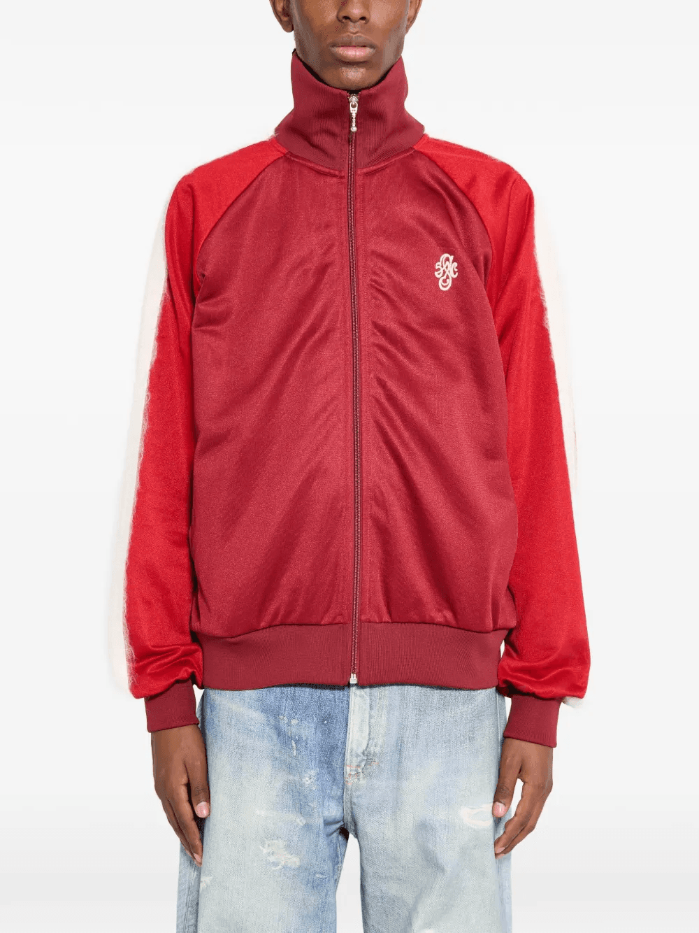 stripe logo jacket - Image 1