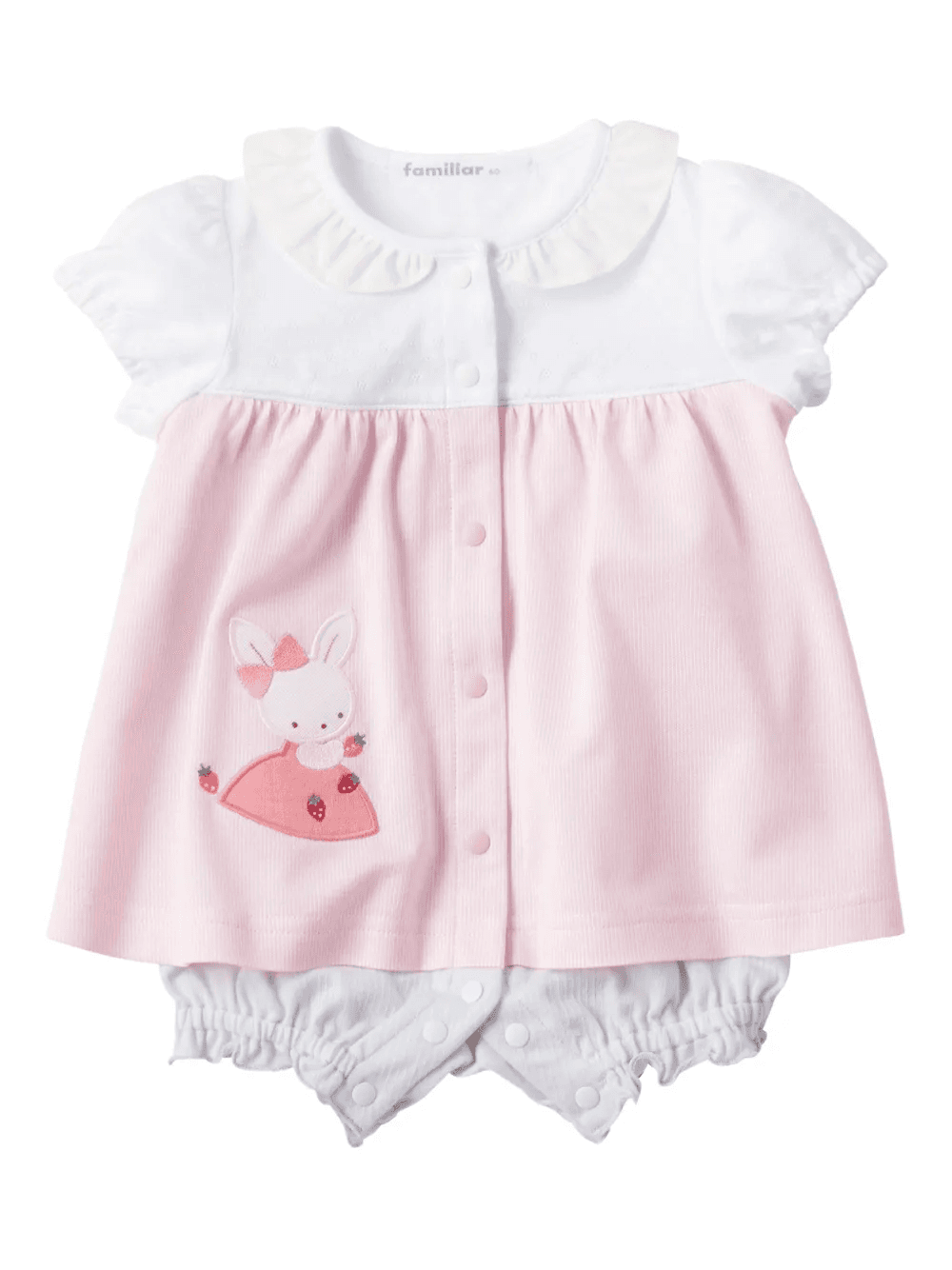 ruffled cotton dress set - Image 1