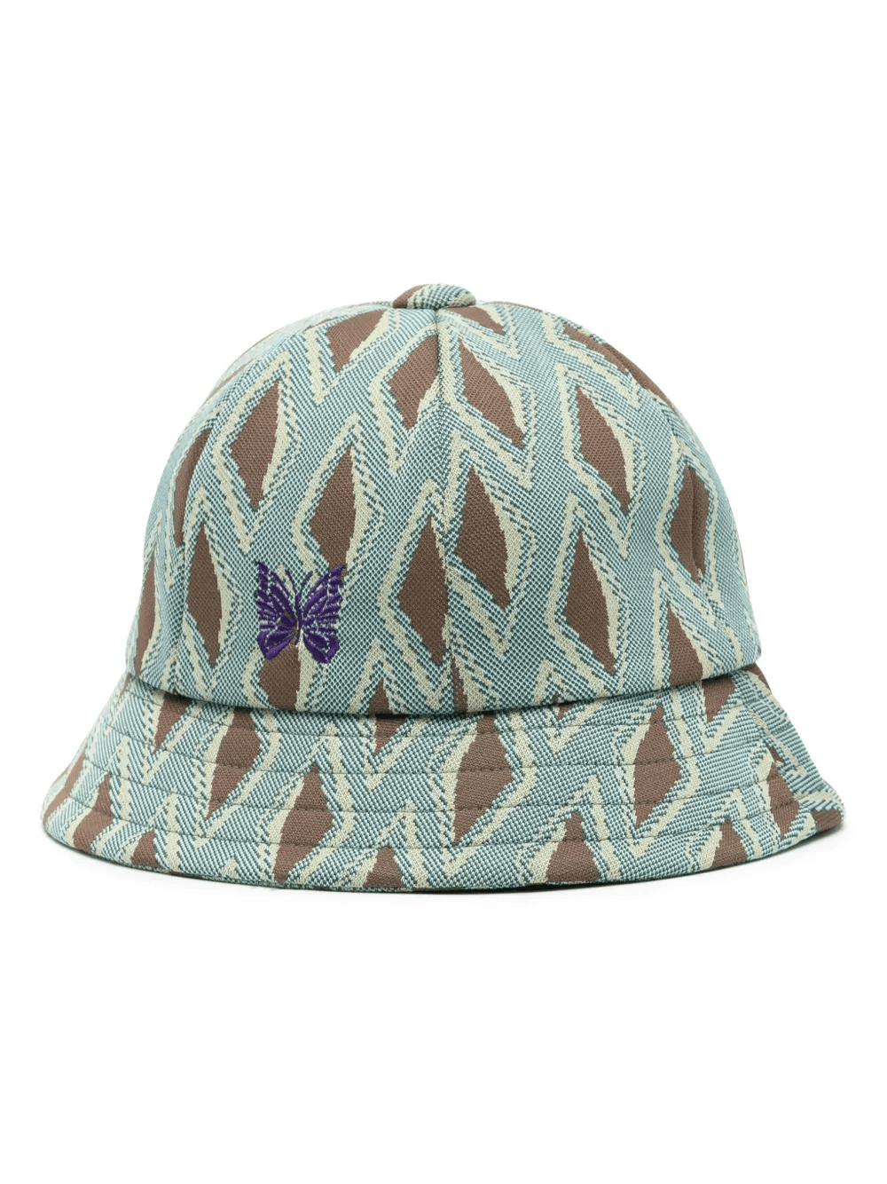 abstract-print bucket hat - Image 1