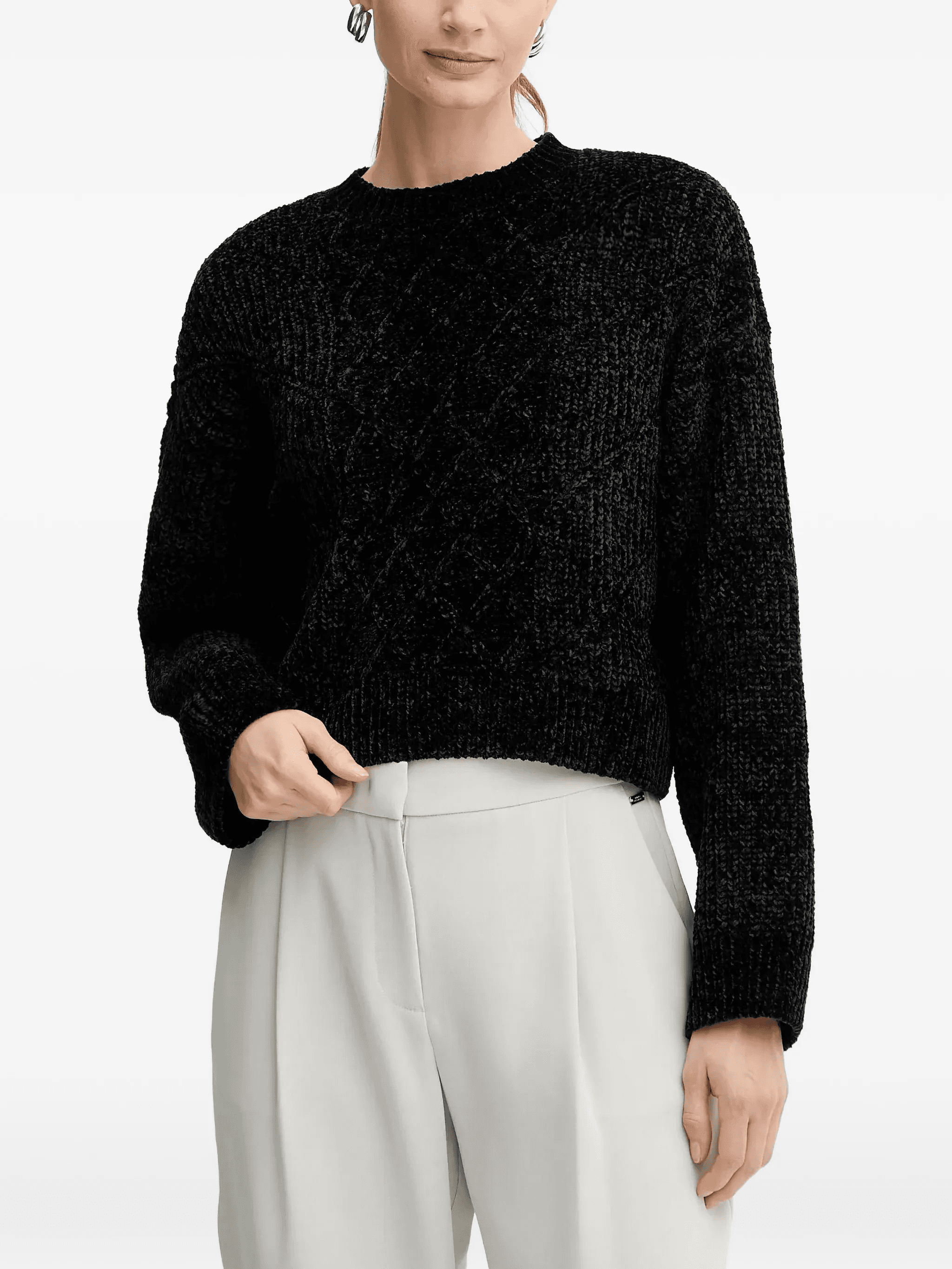 textured sweater - Image 1