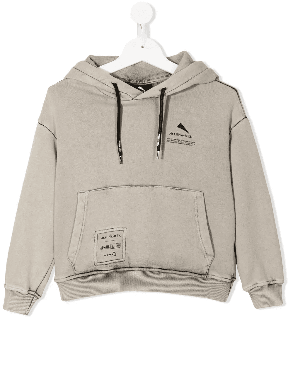 logo-print hoodie - Image 1