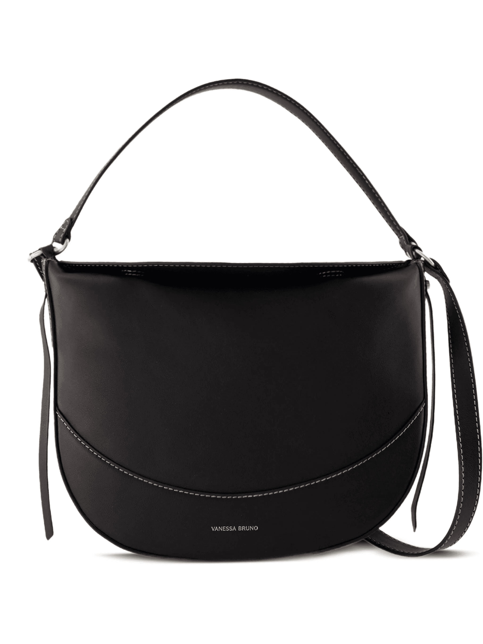 large top handle curved shoulder bag - Image 1