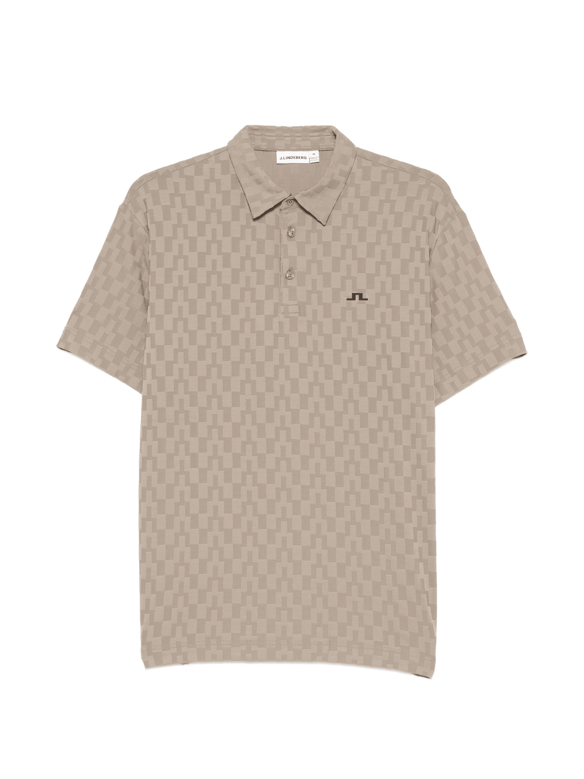 Kofe checkered short-sleeve polo - Image 1