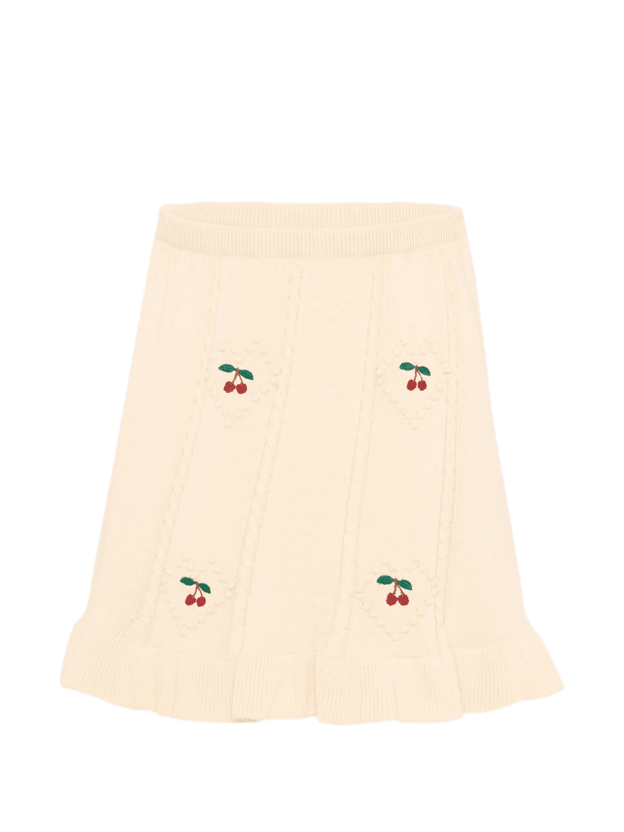embroidered ruffled skirt - Image 1