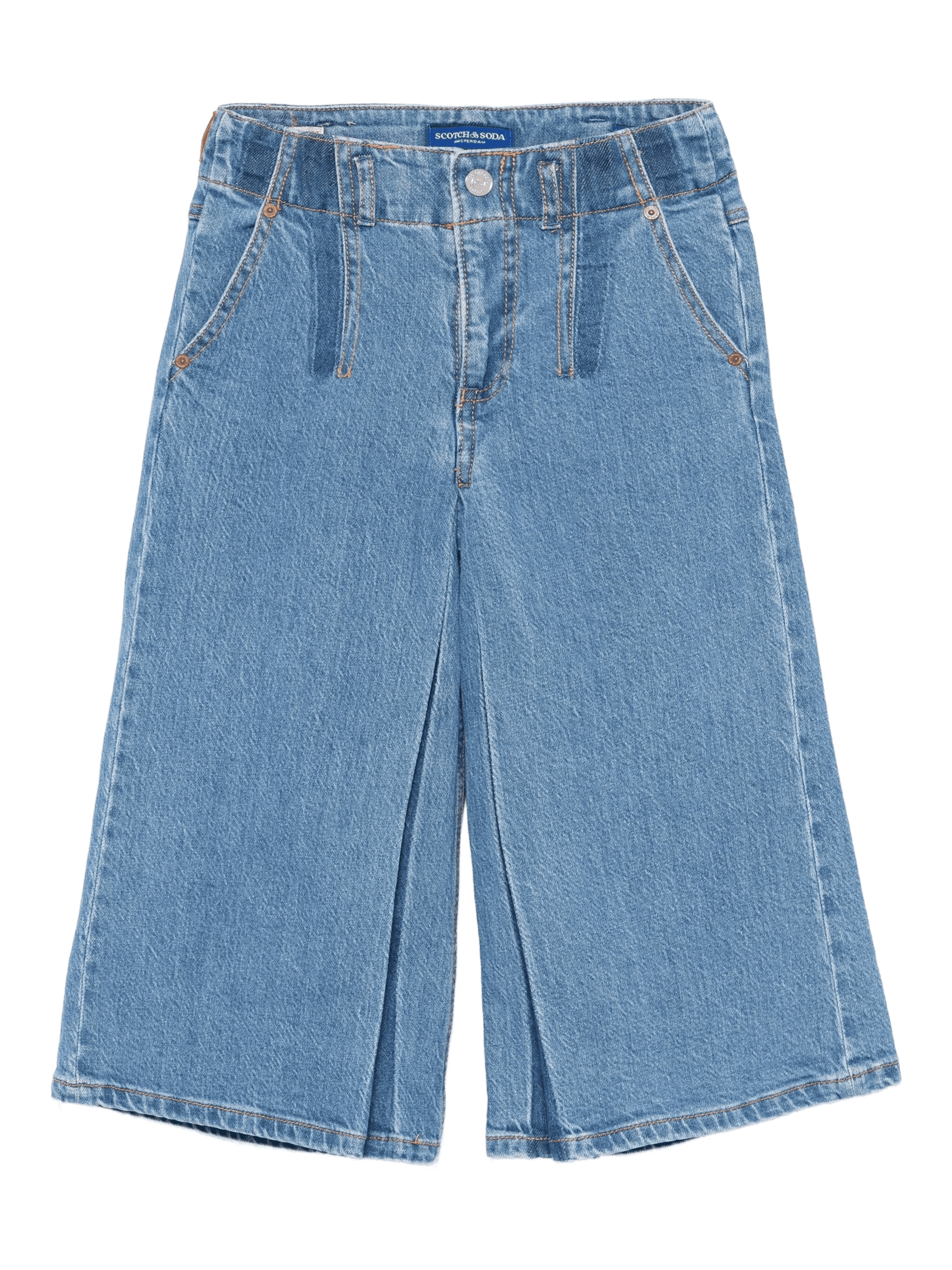 pleated wide-leg trousers - Image 1