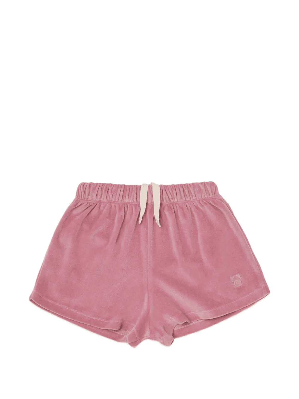 velour drawstring shorts - Image 1
