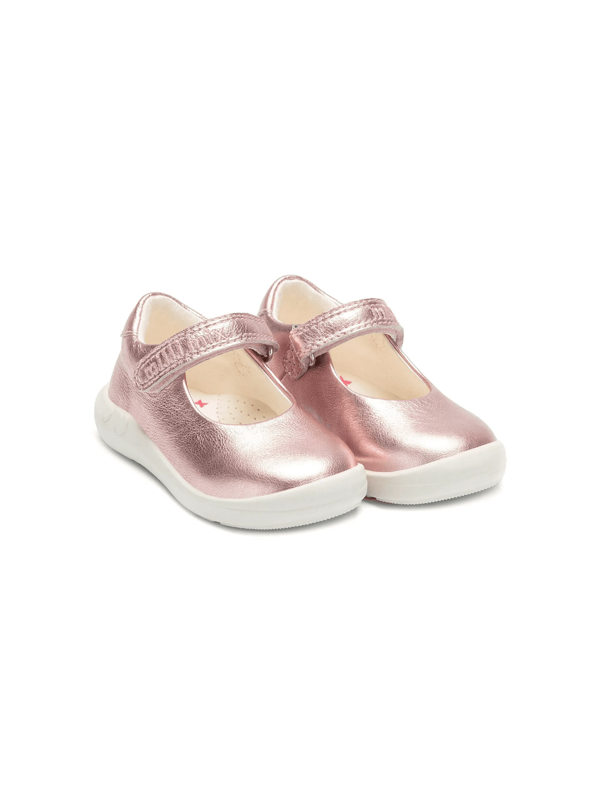 metallic effect ballerinas - Image 1