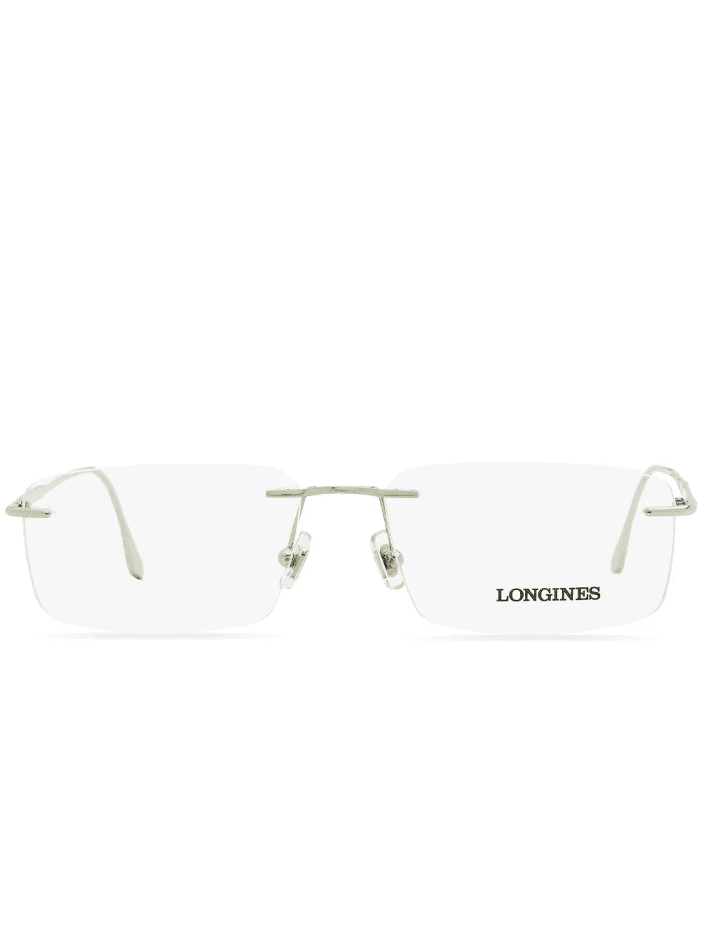 rimless square-frame glasses - Image 1