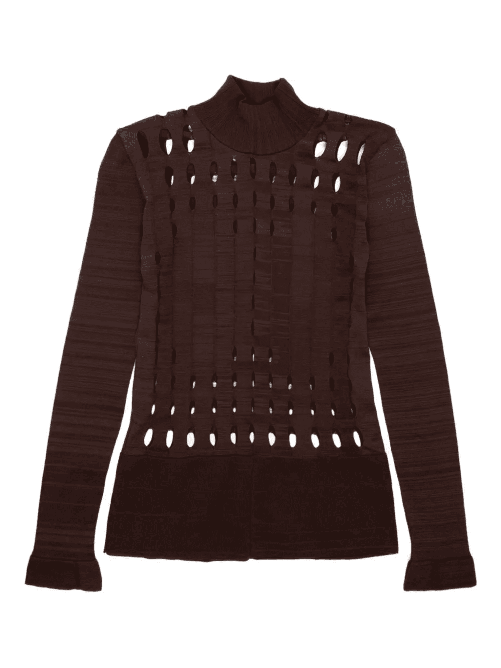 cut-out knit sweater - Image 1