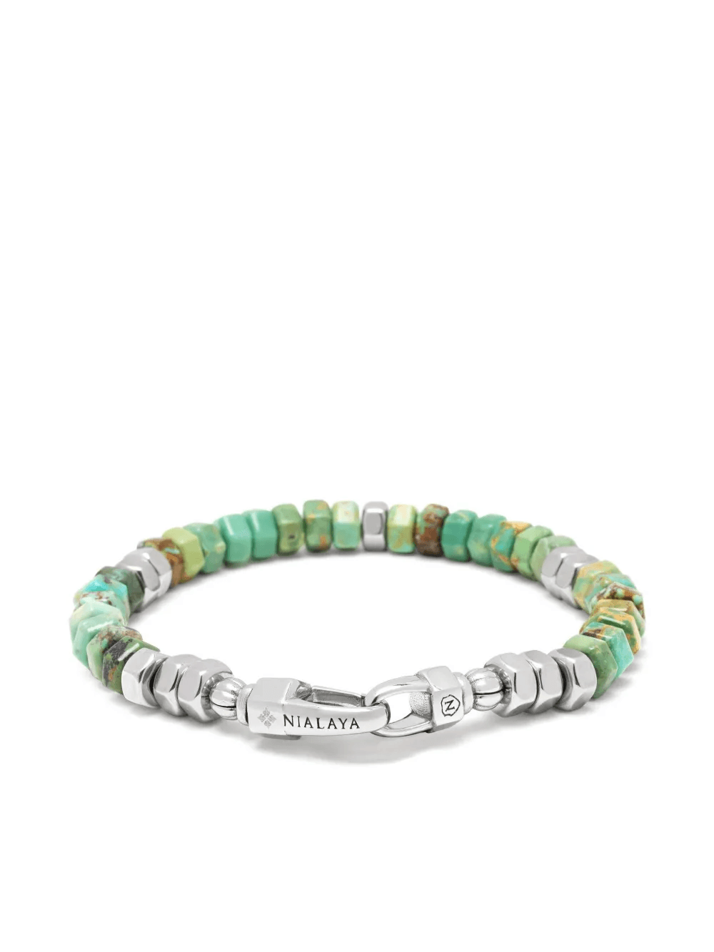 hexagon beaded bracelet - Image 1