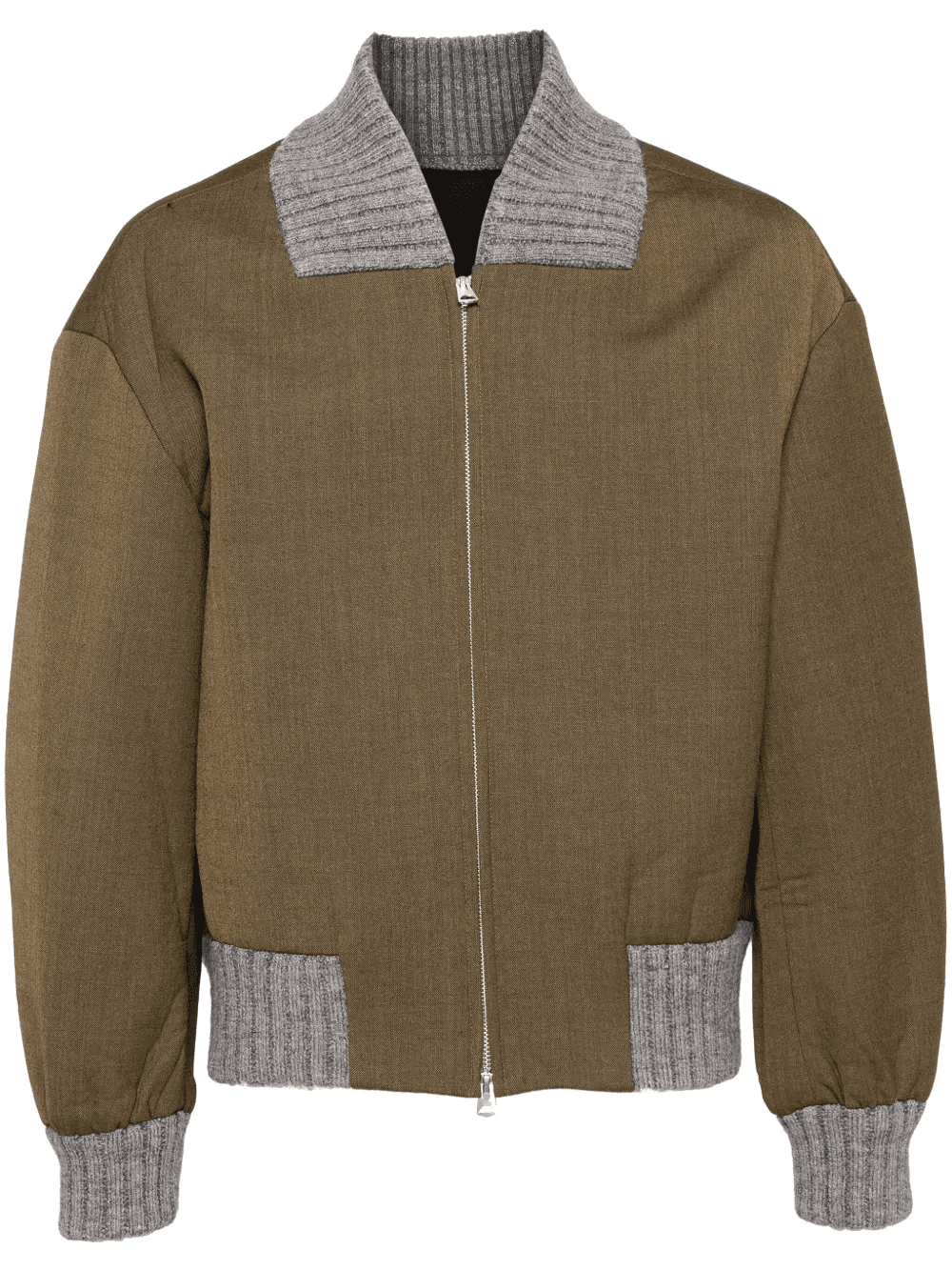 zip-up bomber jacket - Image 1