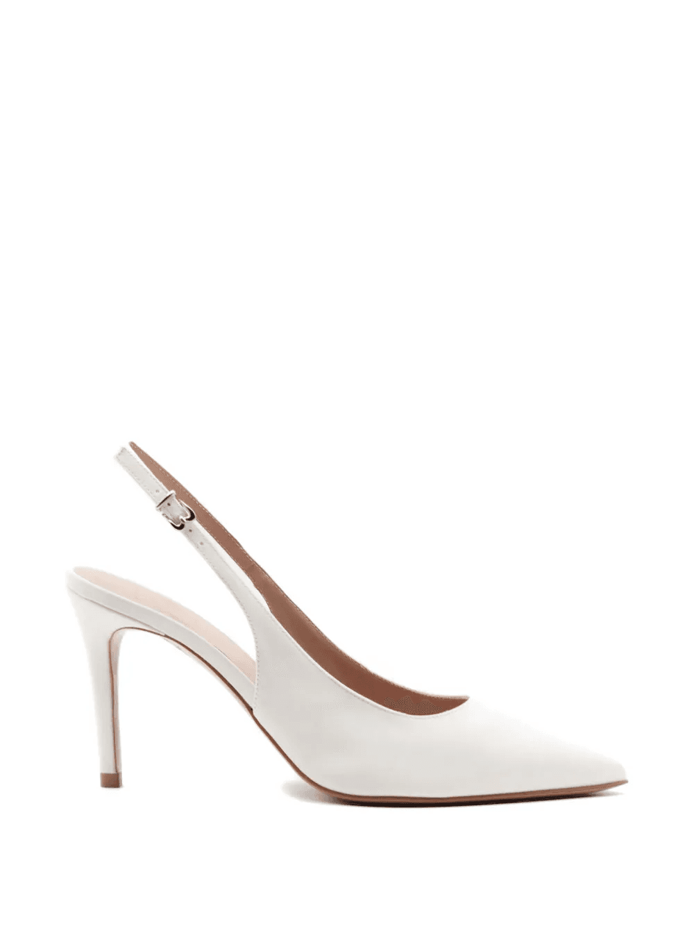 tapered toe slingback sandals - Image 1