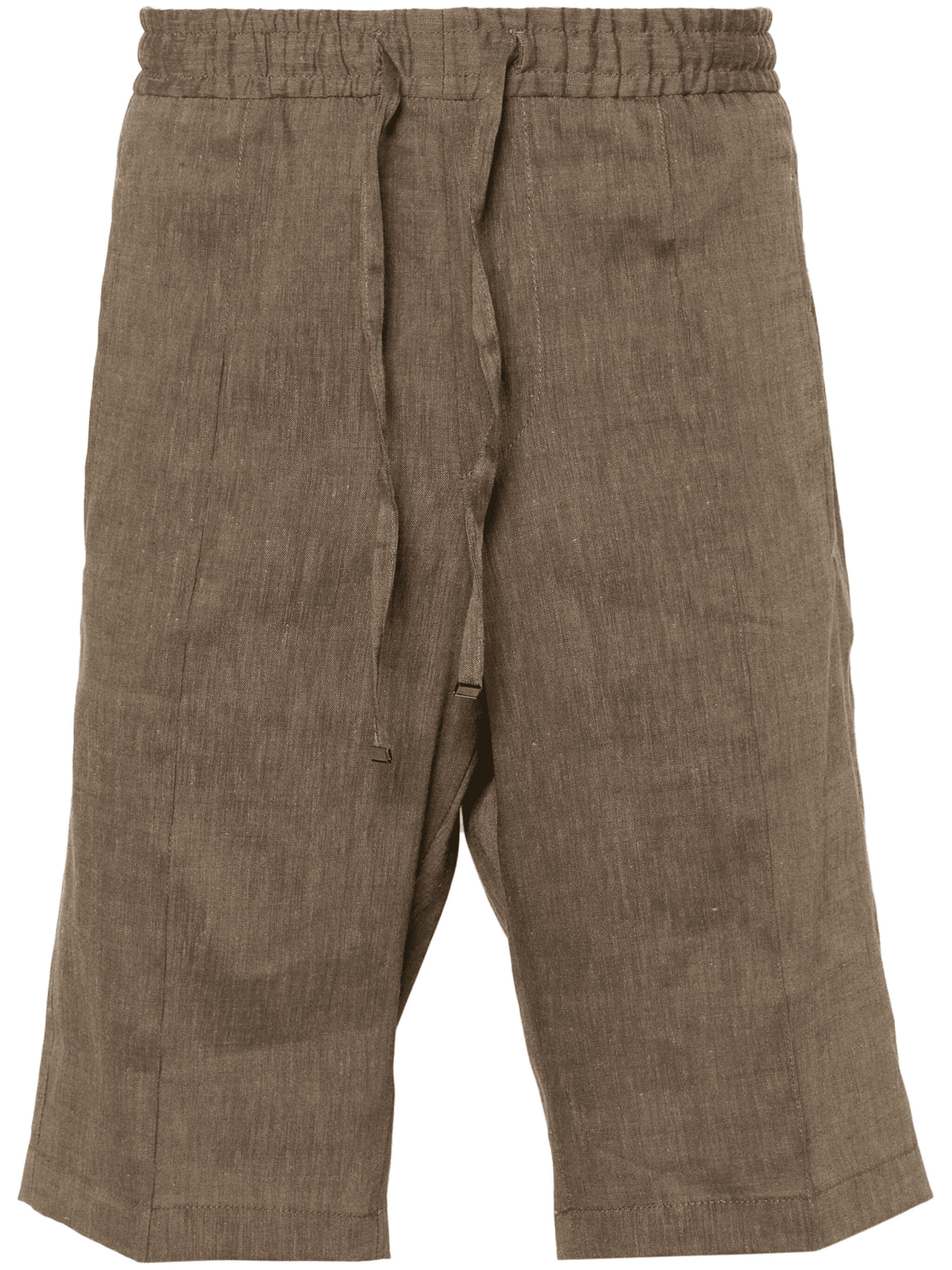 slub-texture shorts - Image 1