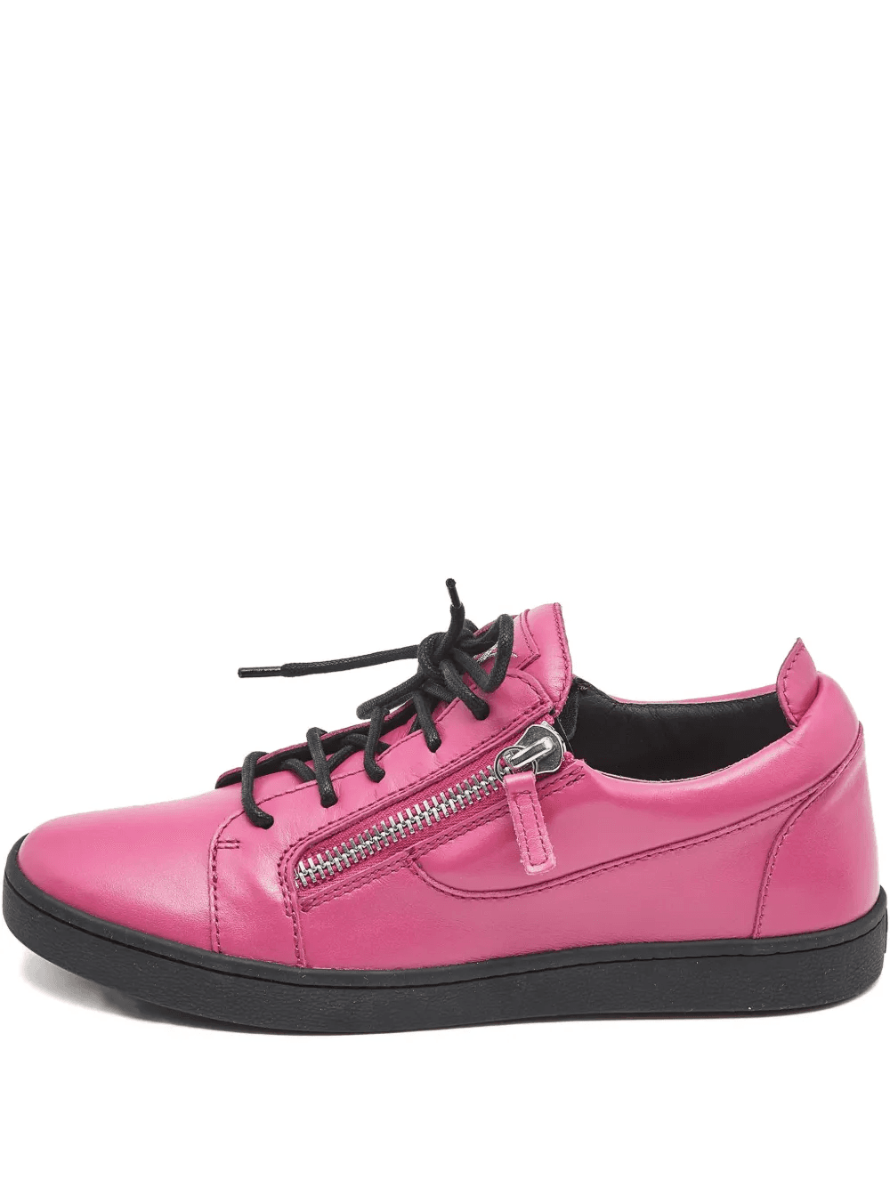Frankie leather zip sneakers - Image 1