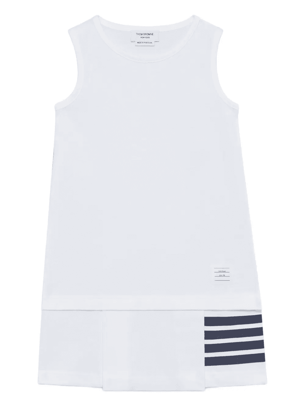 4-Bar stripes panel dress - Image 1