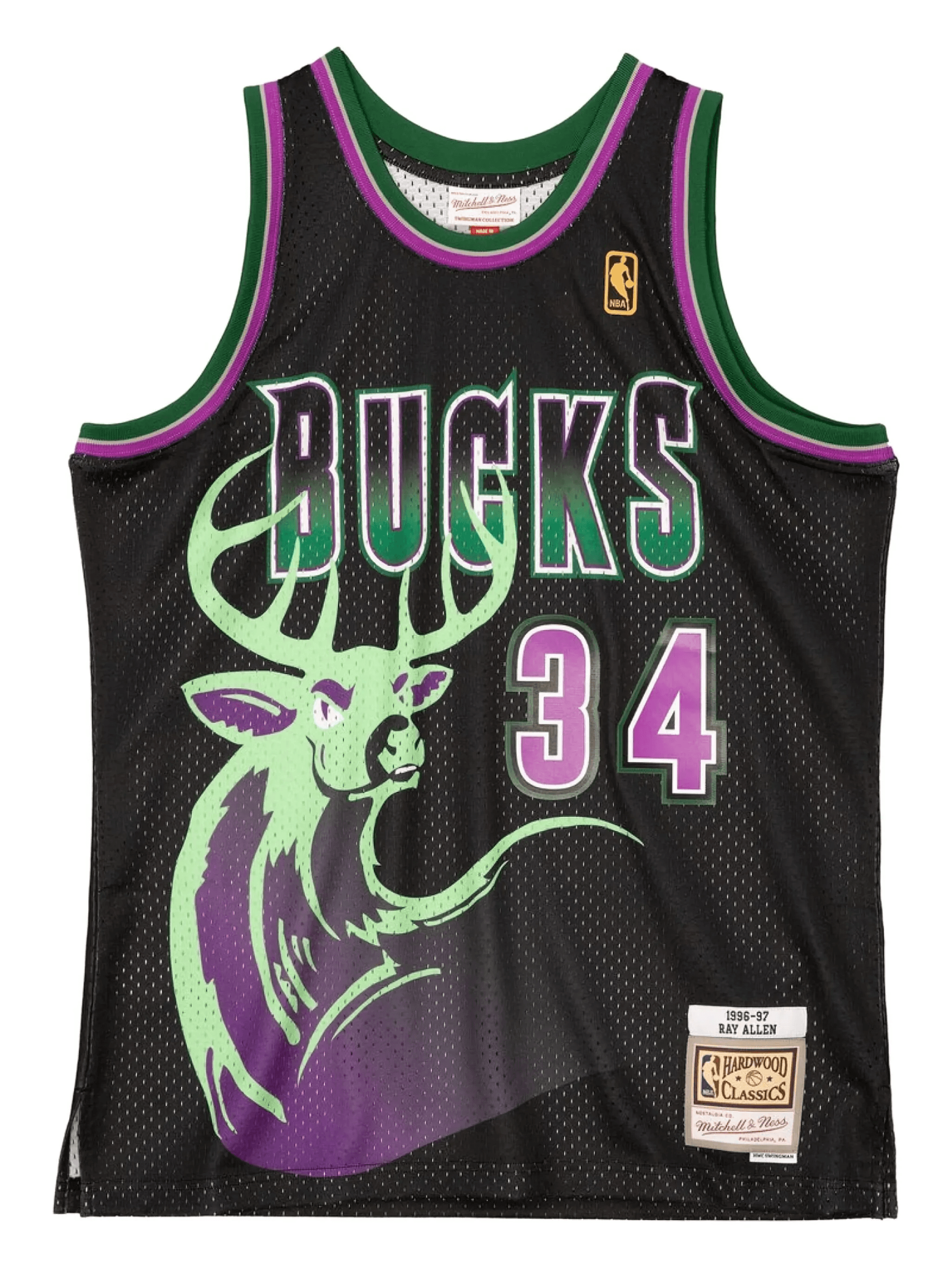 NBA Milwaukee Bucks 1996 Ray Allen jersey - Image 1