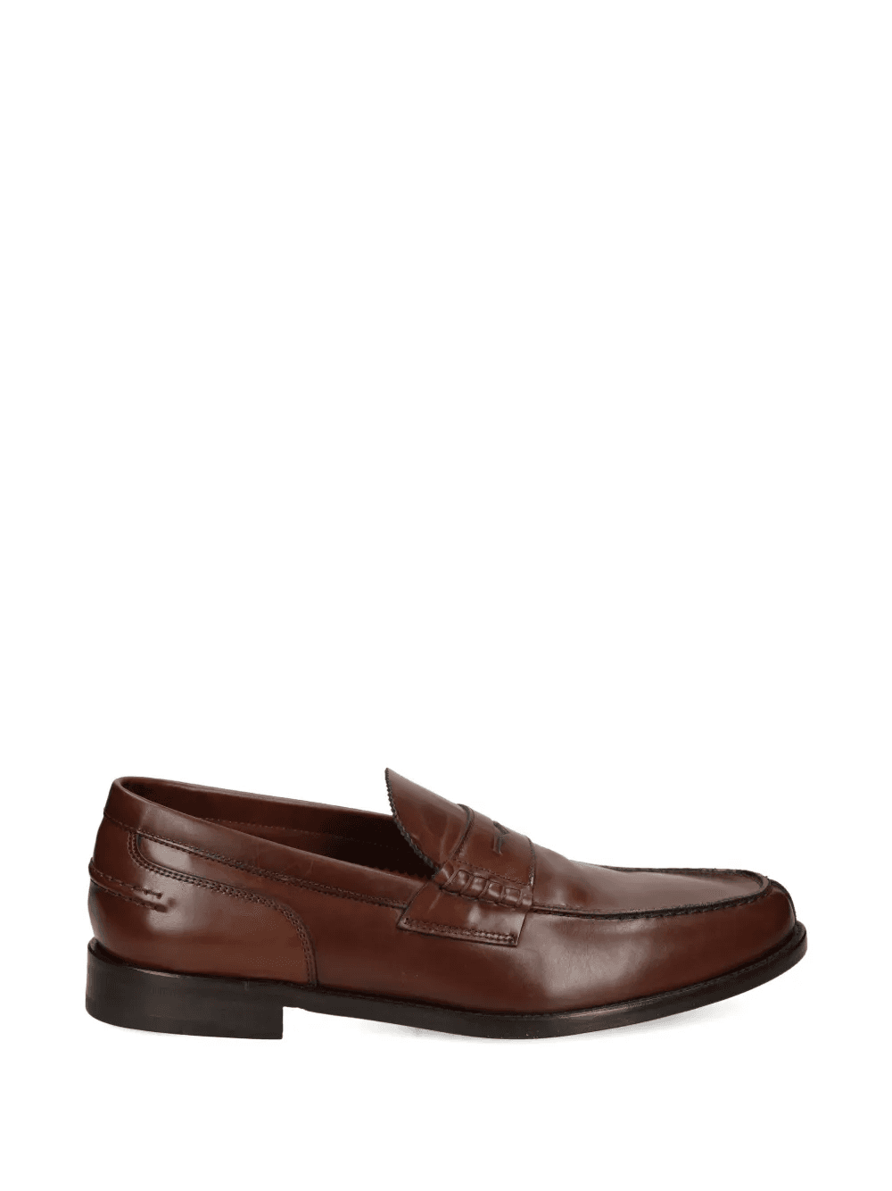 panelled penny loafers - Image 1