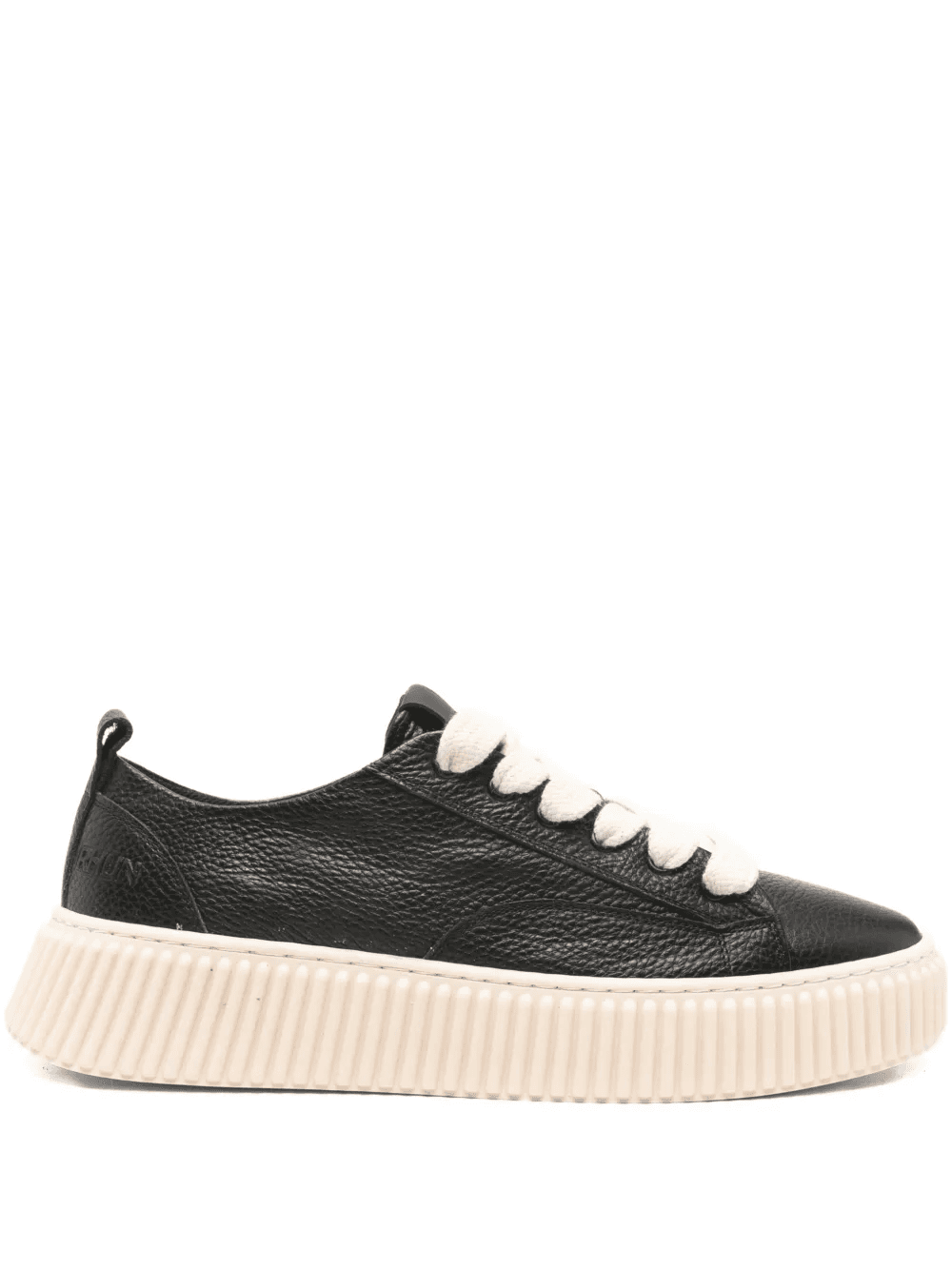 platform leather sneakers - Image 1