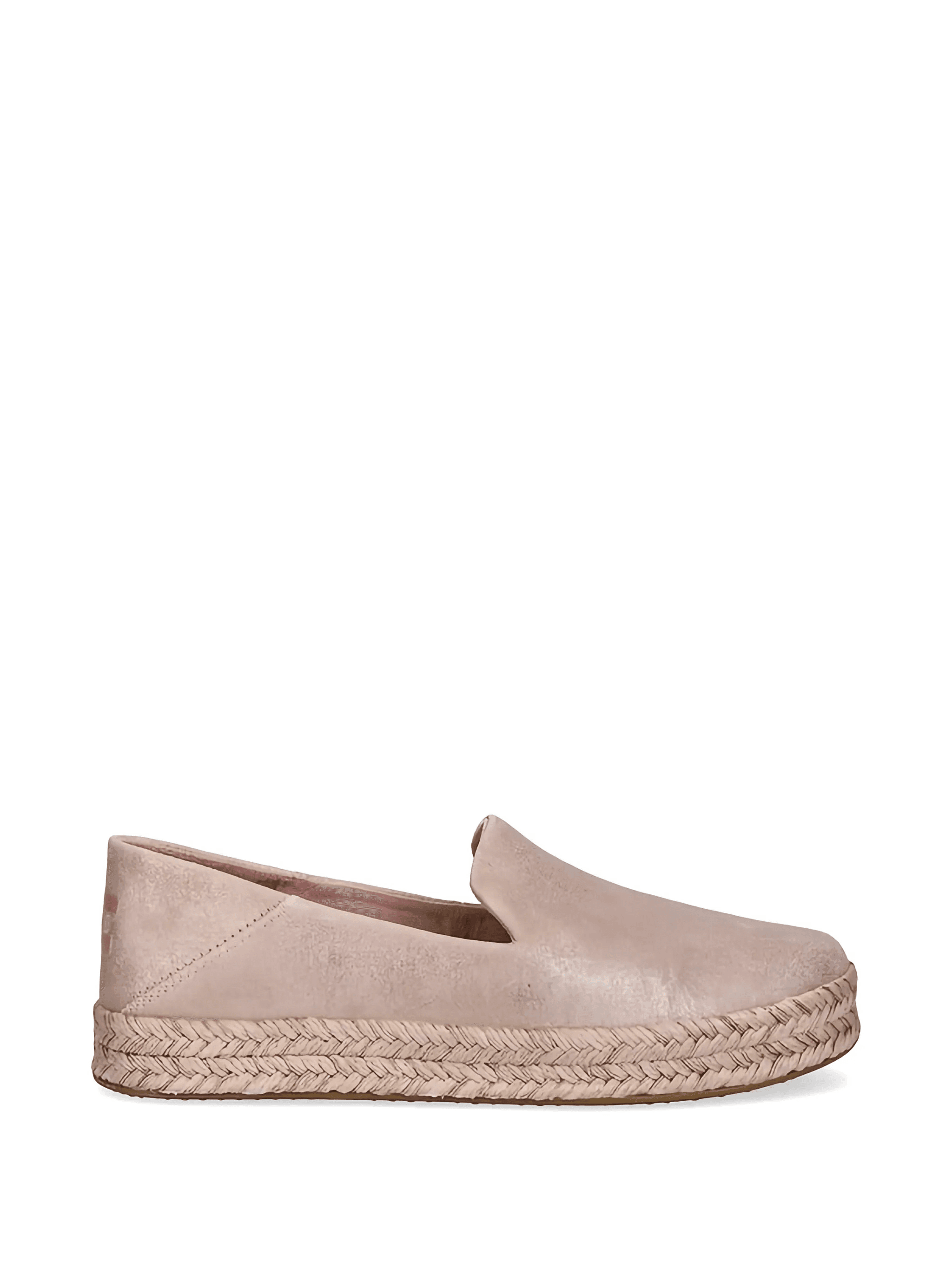 metallic flat espadrilles - Image 1