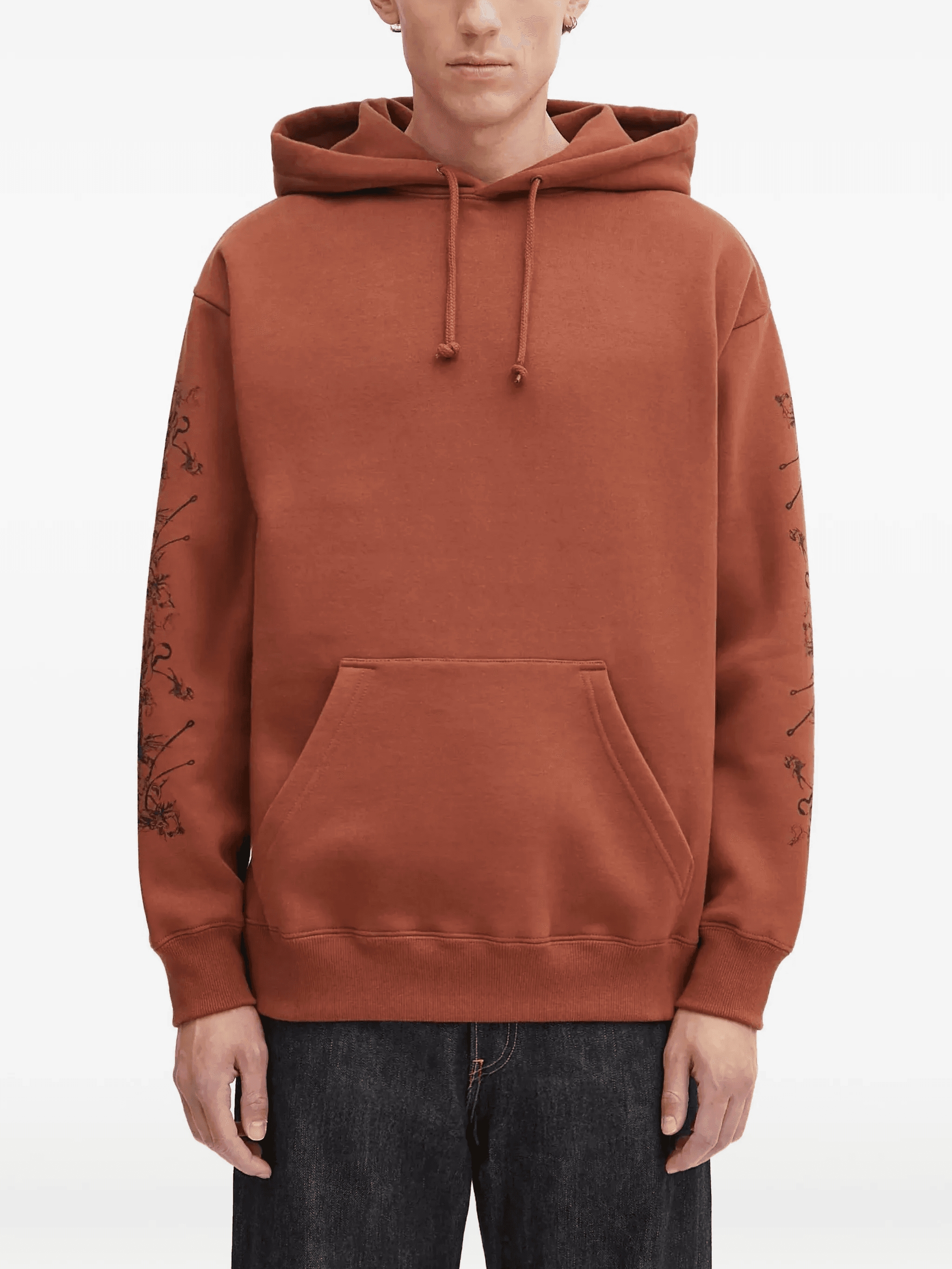 graphic-print hoodie - Image 1