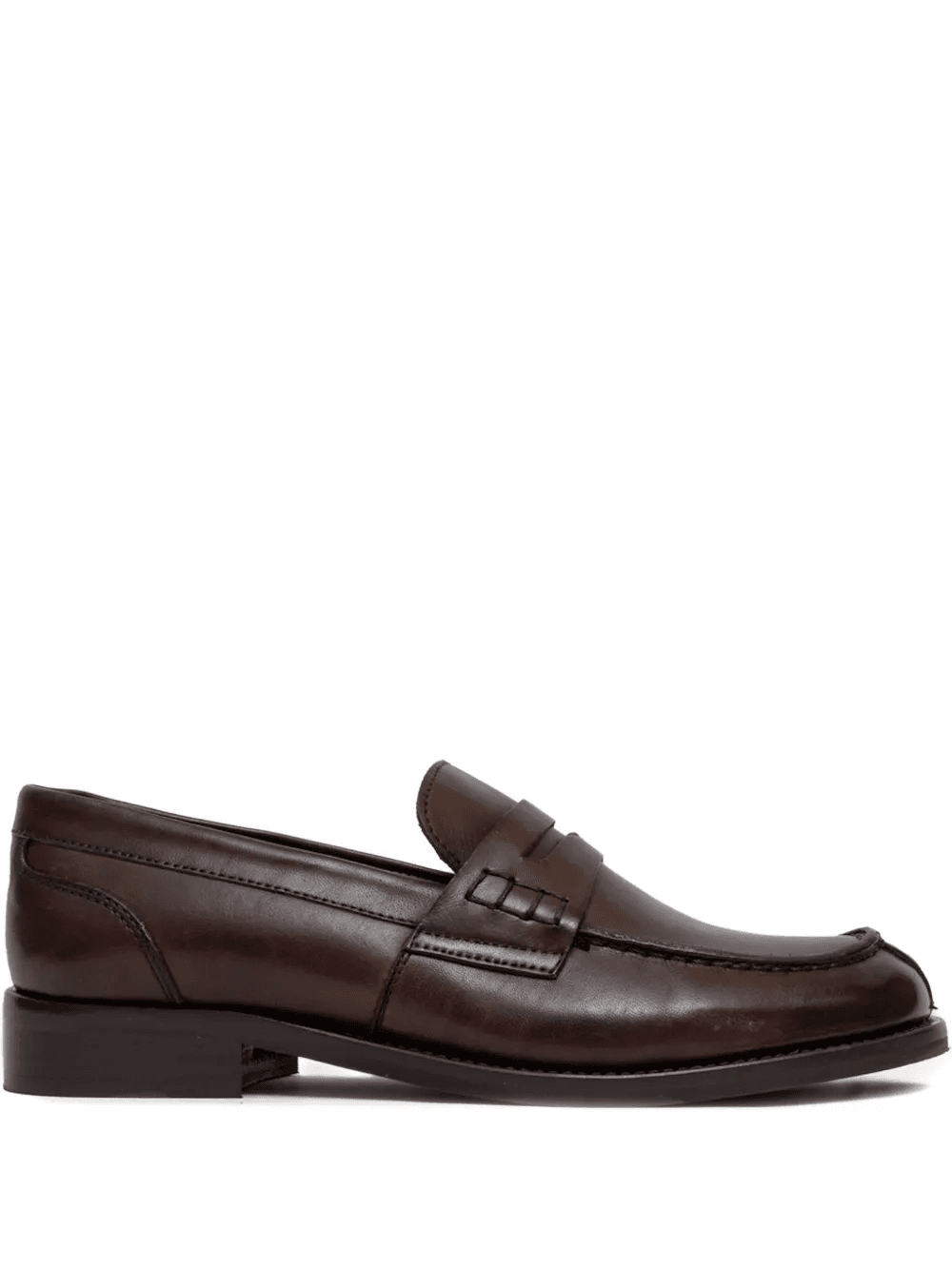 penny-strap leather loafers - Image 1