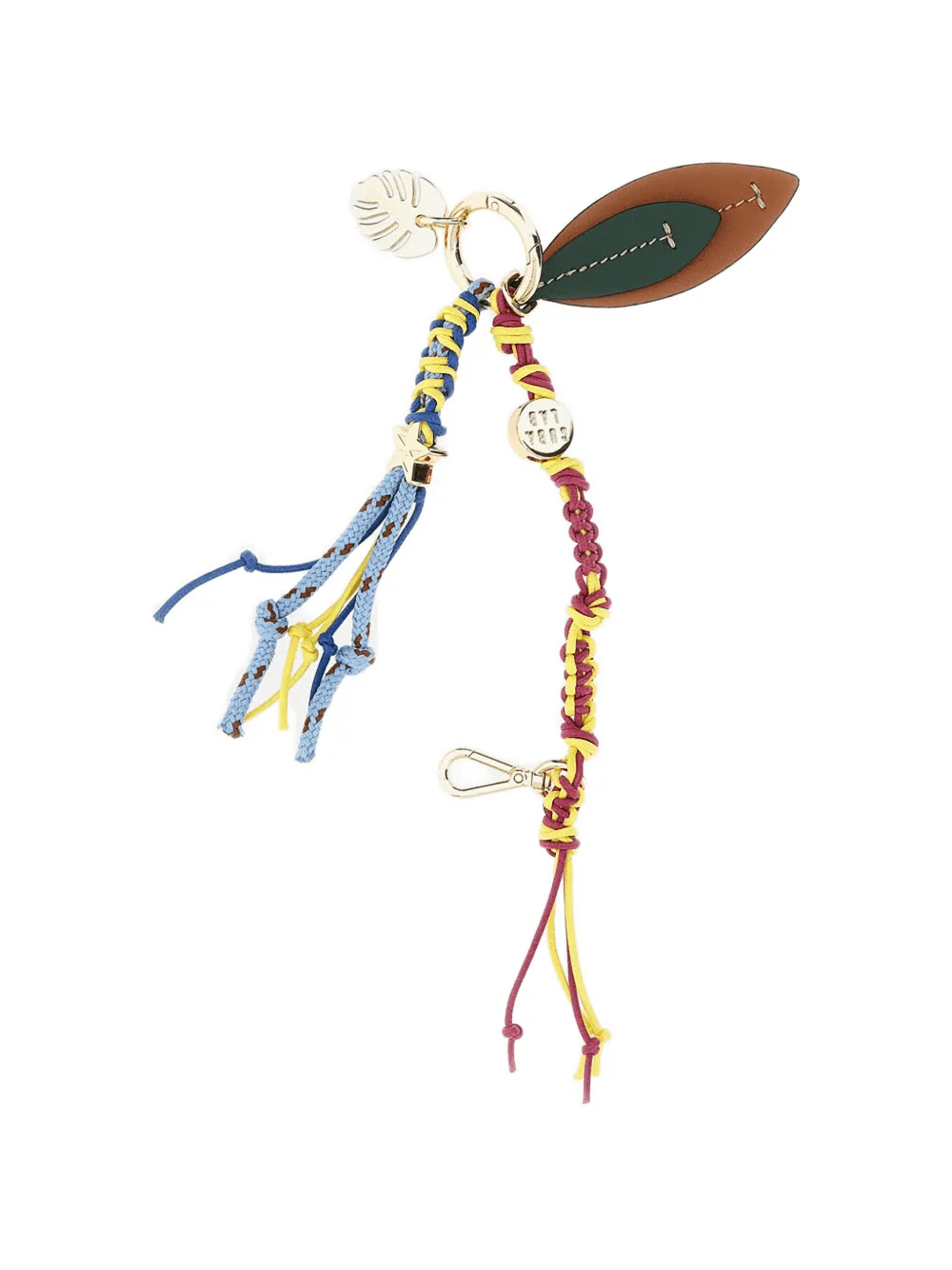 leaf-motif keyring - Image 1