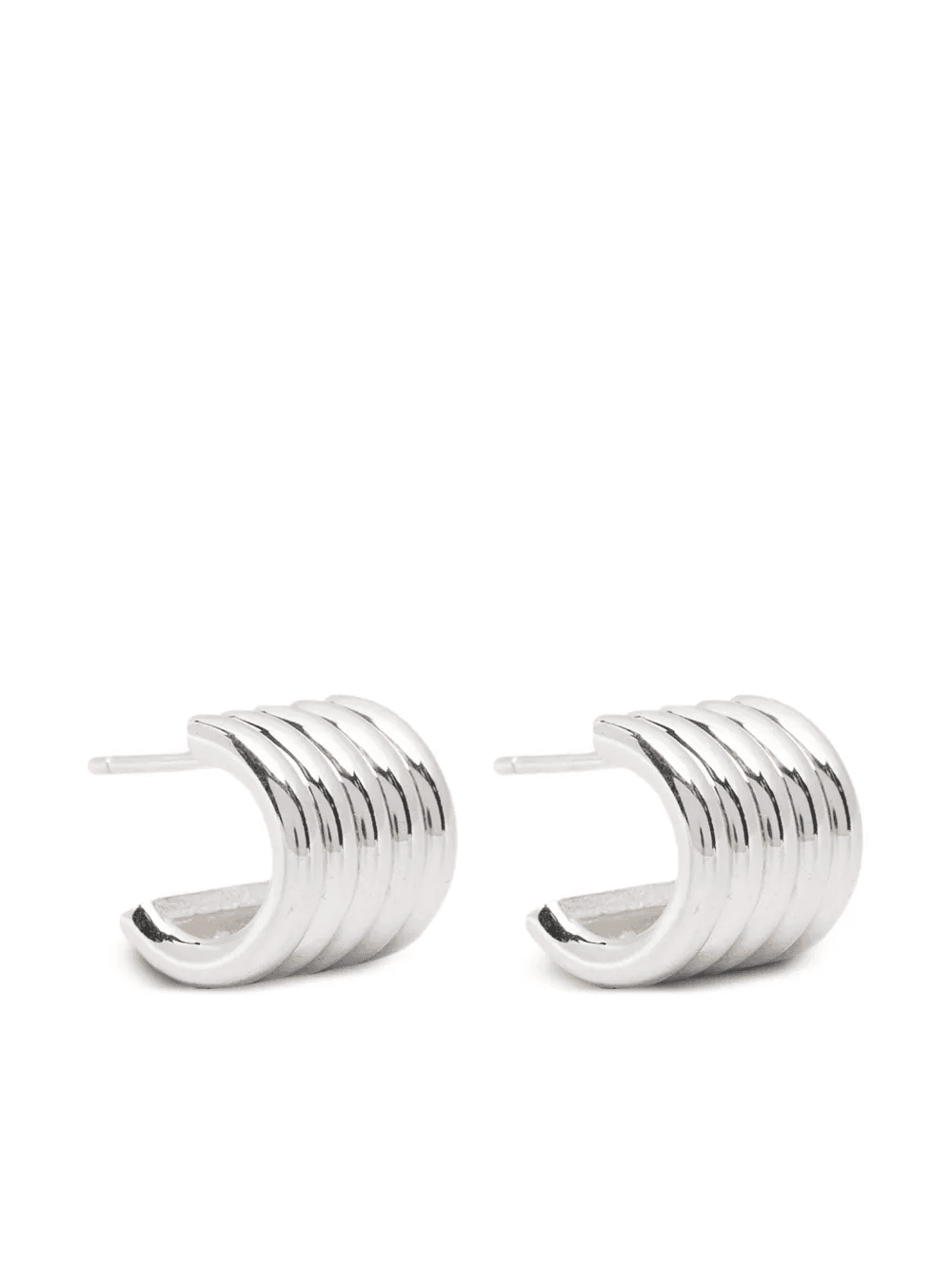 small Hollyhock earrings - Image 1