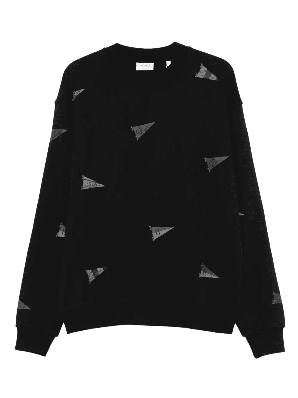 flag-print sweatshirt - Image 1