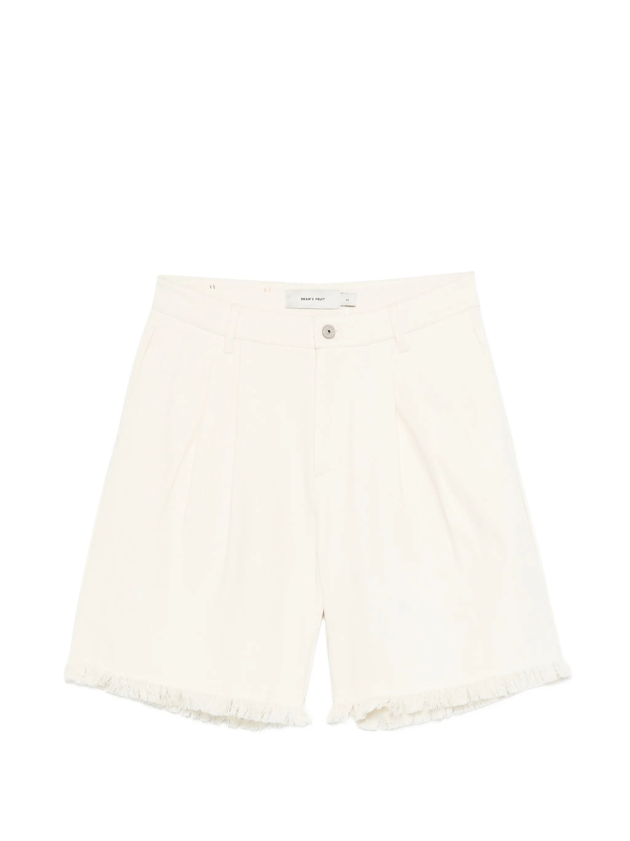 fringed pleated shorts - Image 1
