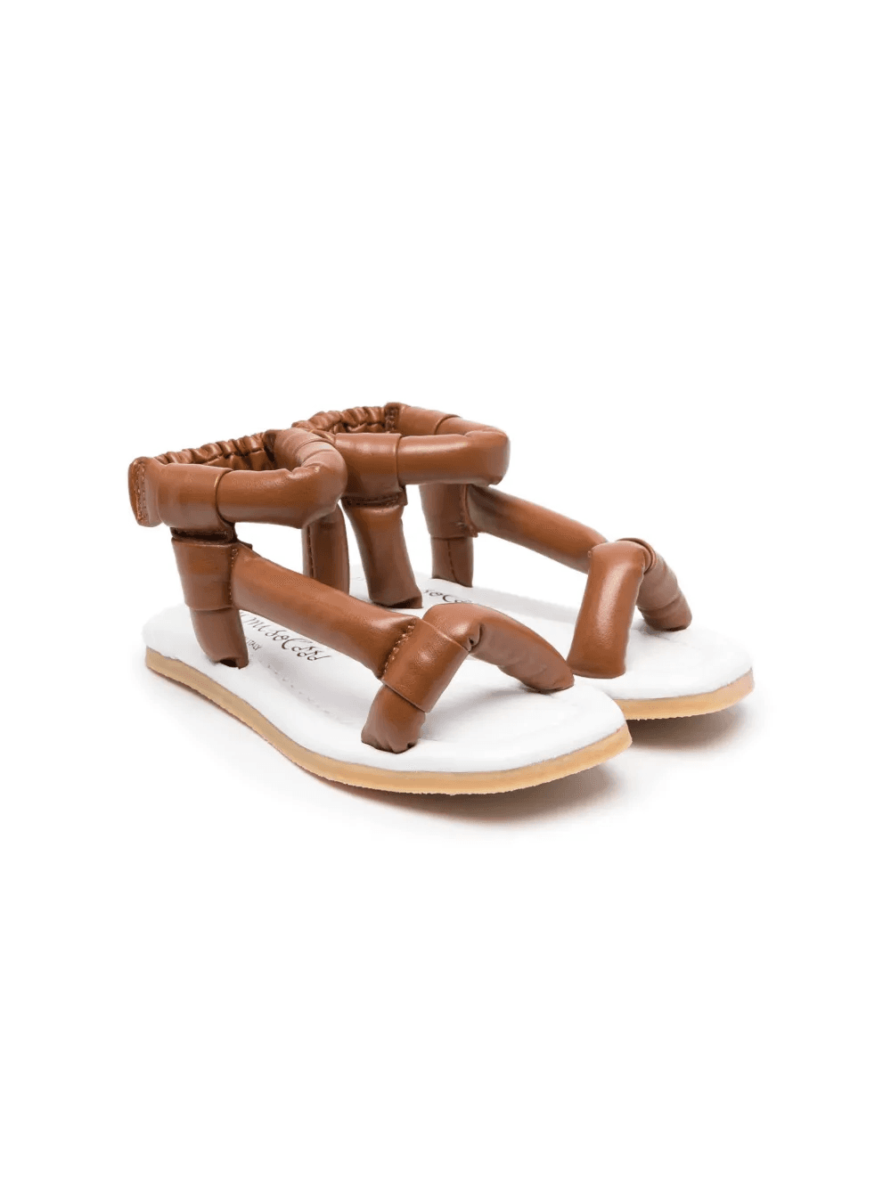 puffy-straps sandals - Image 1