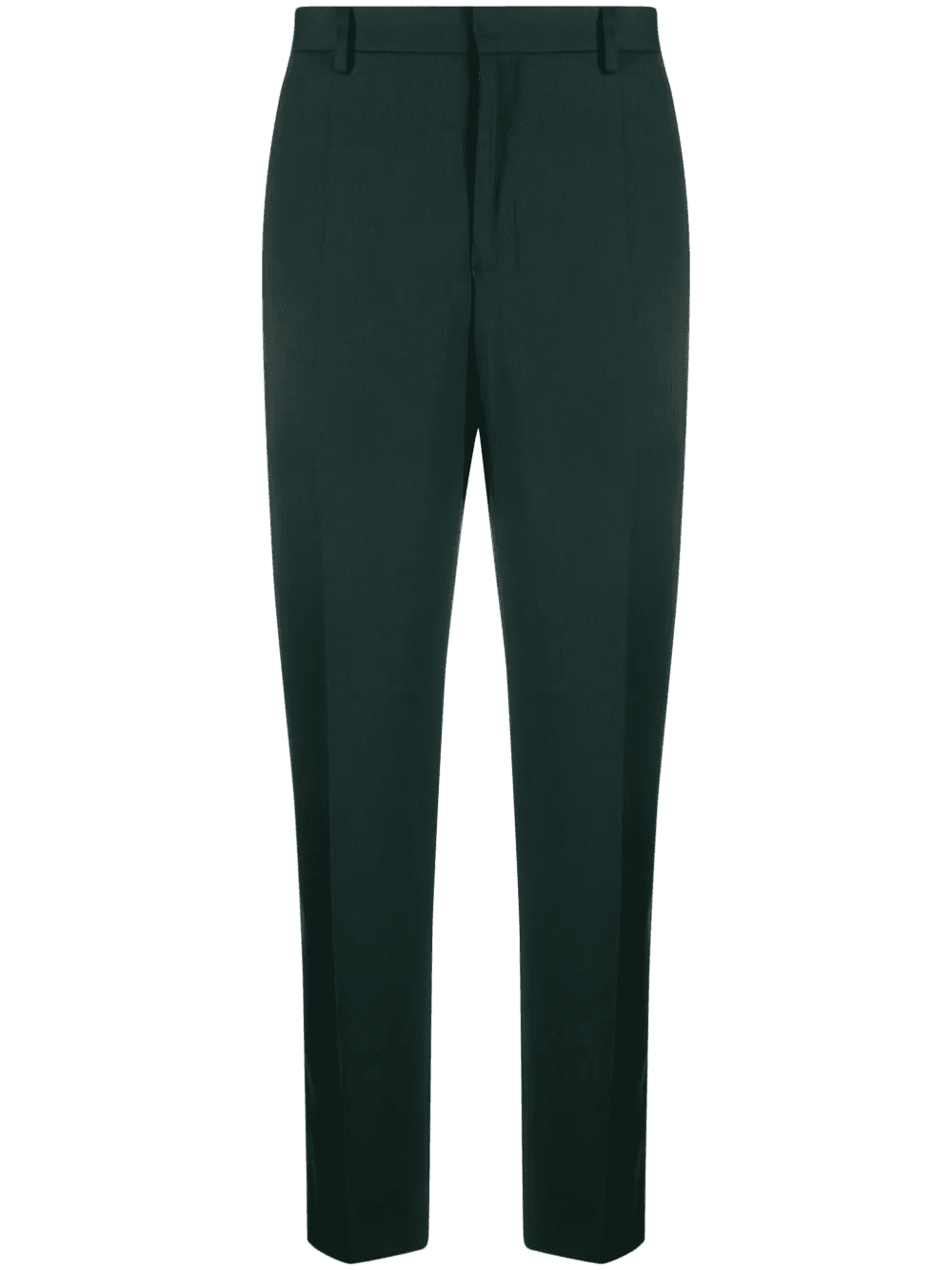 Downtown pressed-crease straight-leg trousers - Image 1