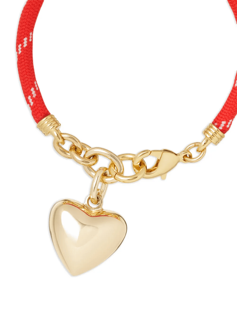 Puffy Heart cord bracelet - Image 1